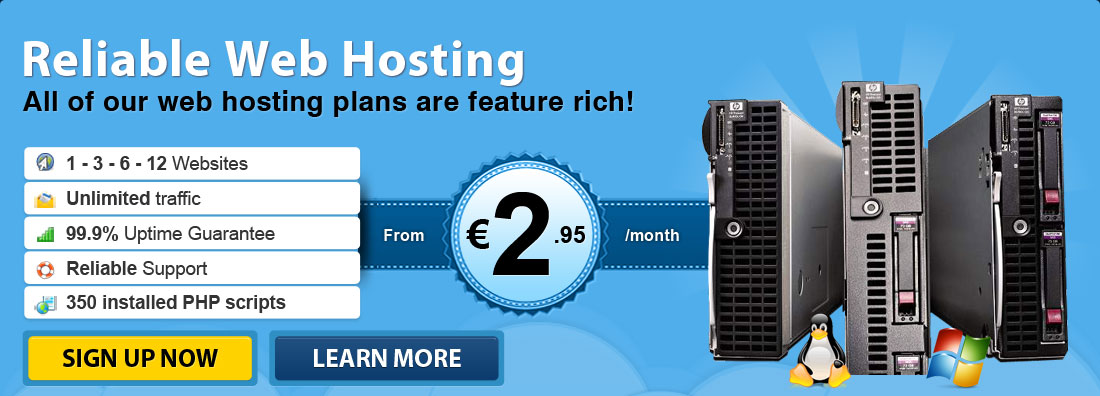 Our web panel is the most popular web hosting control panel